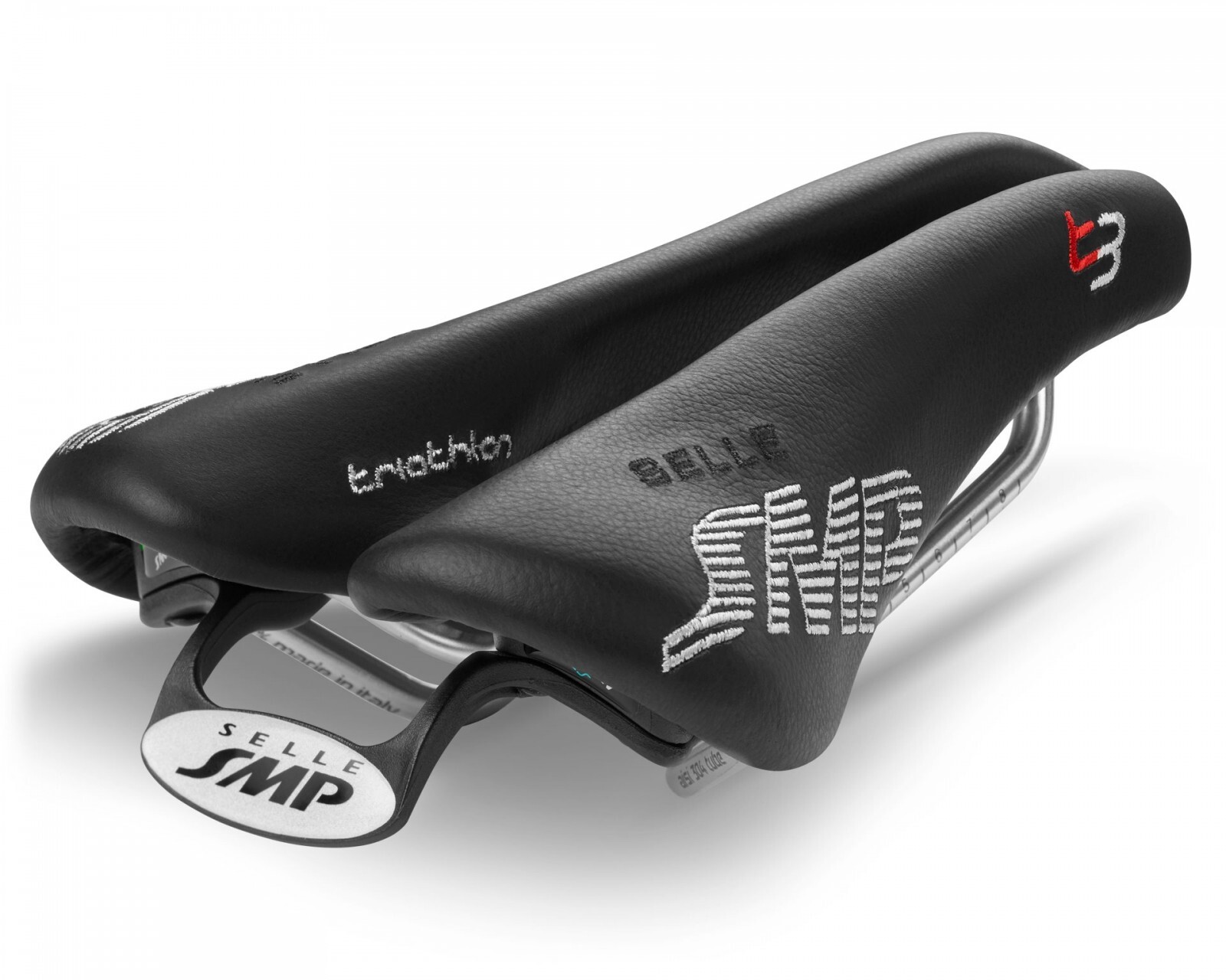 Selle SMP T3 Triathlon Saddle - Black 2 Selle SMP T3 Triathlon Saddle - Black - Image 2