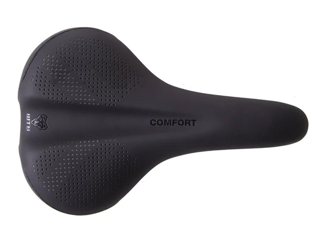 WTB Comfort Wide Saddle - Black Steel 3 WTB Comfort Wide Saddle - Black Steel - Image 3