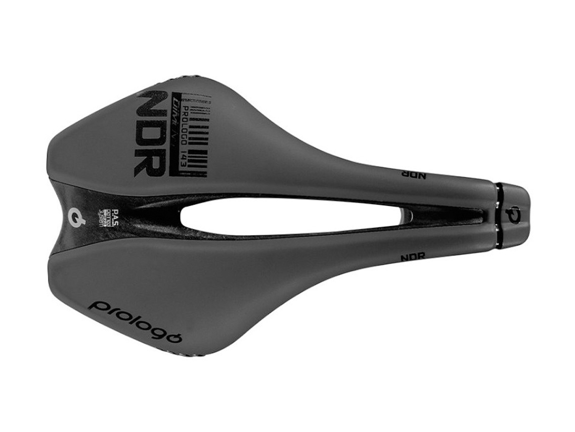 Prologo Dimension NDR Nack Rail Saddle - Anthracite/Black 143mm 1 Prologo Dimension NDR Nack Rail Saddle - Anthracite/Black 143mm