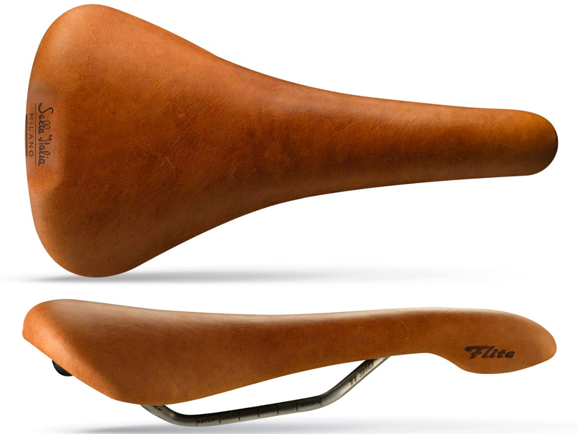 Selle Italia Milano Flite Racer Saddle - Light Brown 1 Selle Italia Milano Flite Racer Saddle - Light Brown