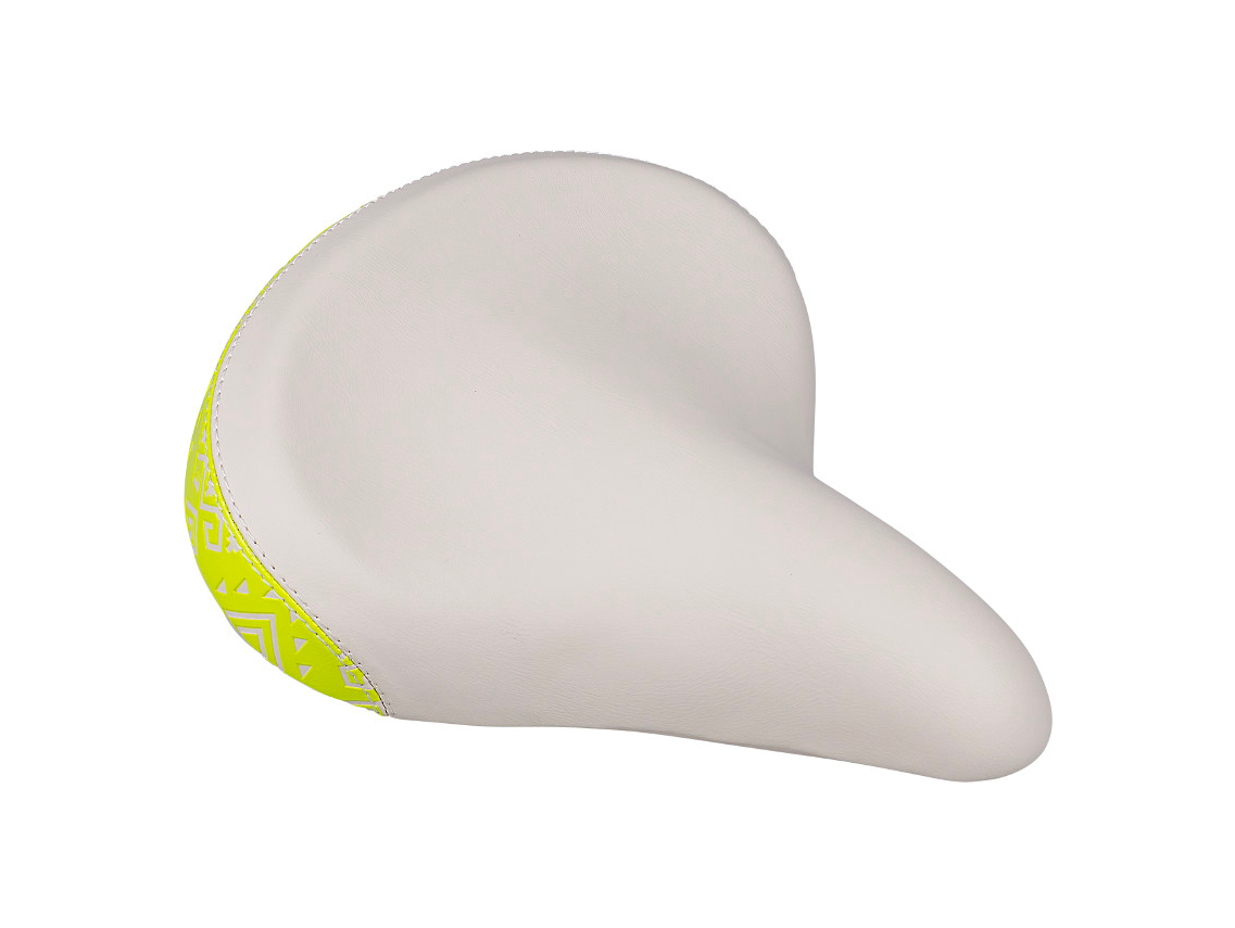 Electra Water Lily Cruiser Bike Saddle - Cream 1 Electra Water Lily Cruiser Bike Saddle - Cream