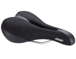 BBB BSD-12 MultiDensity Anatomic Touring Saddle - Black - 170mm